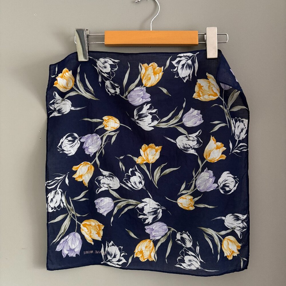 Vintage Hanae Mori Scarf